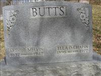 Butts, Arthur Melvin and Ella D. (Chapin)